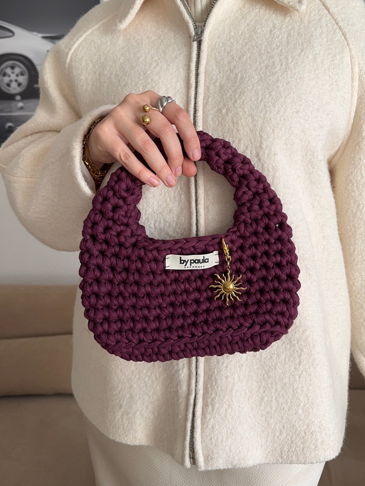 Schlüsselanhänger: Sonne Gold