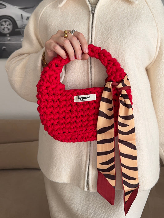 Tuch: Tigermuster Gelb-Braun