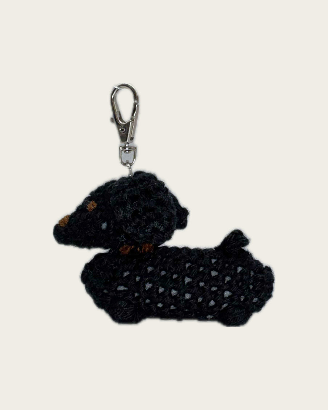 Dackel-Anhänger Schwarz