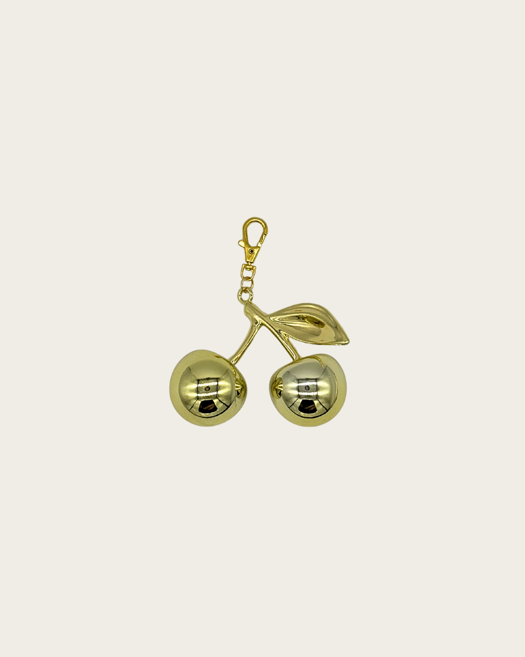 Schlüsselanhänger: Kirsche Gold