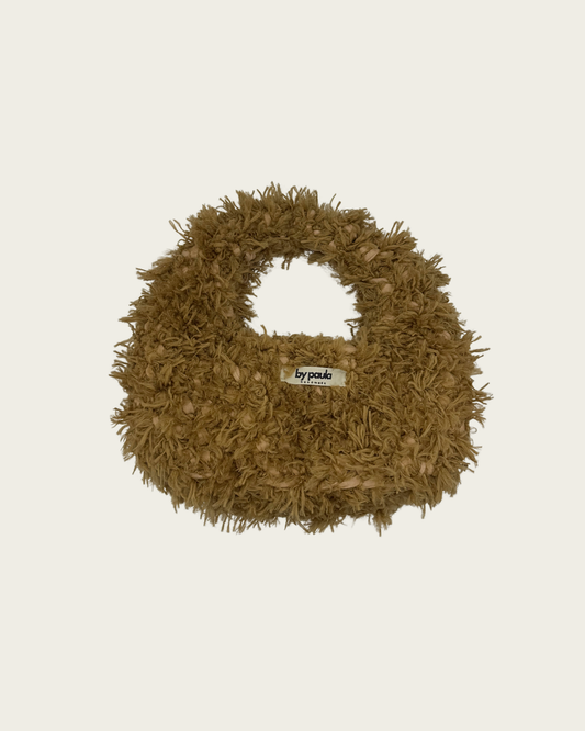 MILA Fuzzy M in Caramel