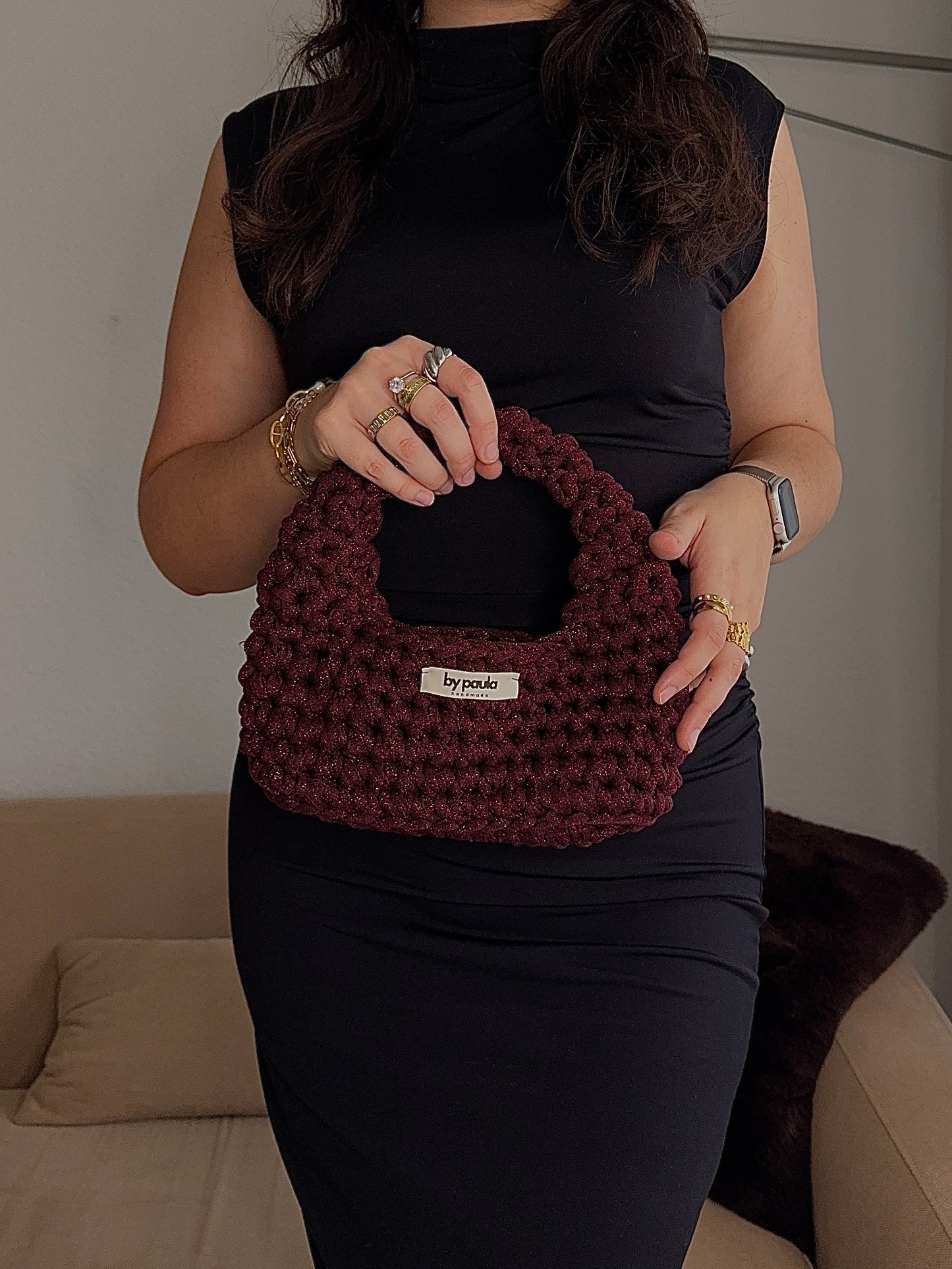 MILA Sparkle Burgundy